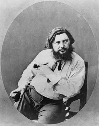 Porträt von Gustave Courbet, um 1870er